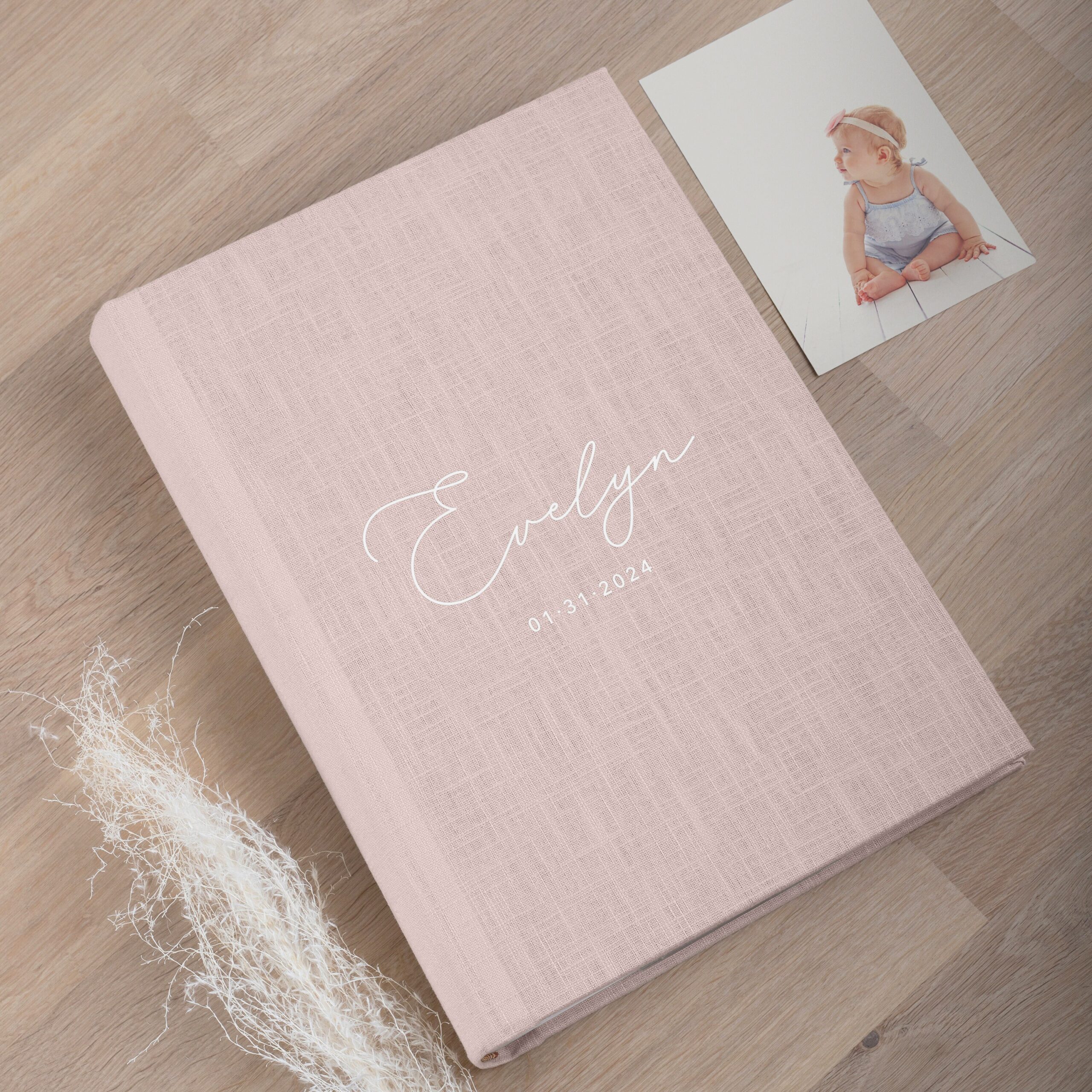 Baby Photo Album with Sleeves for 300 4x6" 10x15cm Photos | Baby Slip In Photo Album #3 - Image 3