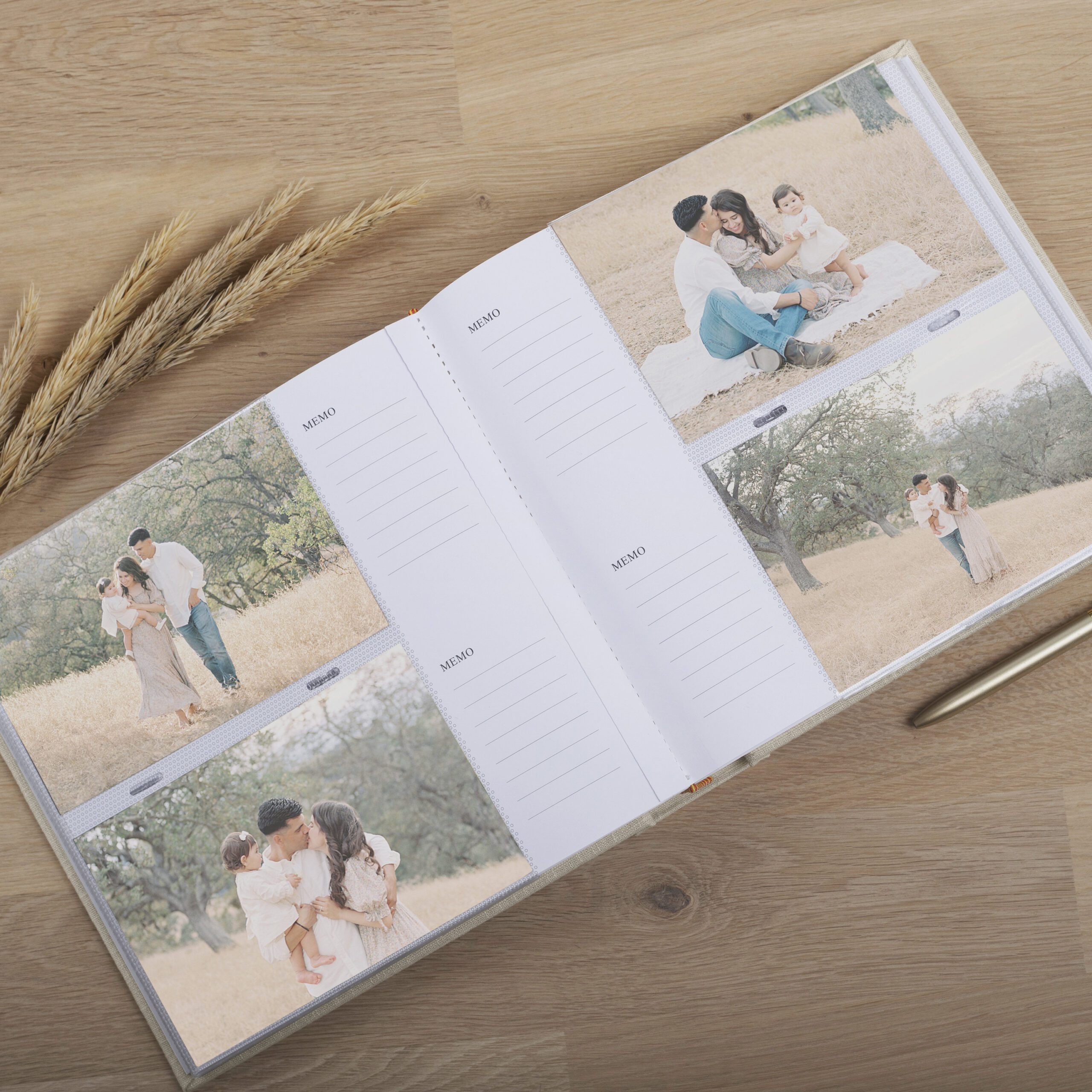 Photo Album with Sleeves for 200 4x6 Photos | Family Slip In Photo Album - Image 4