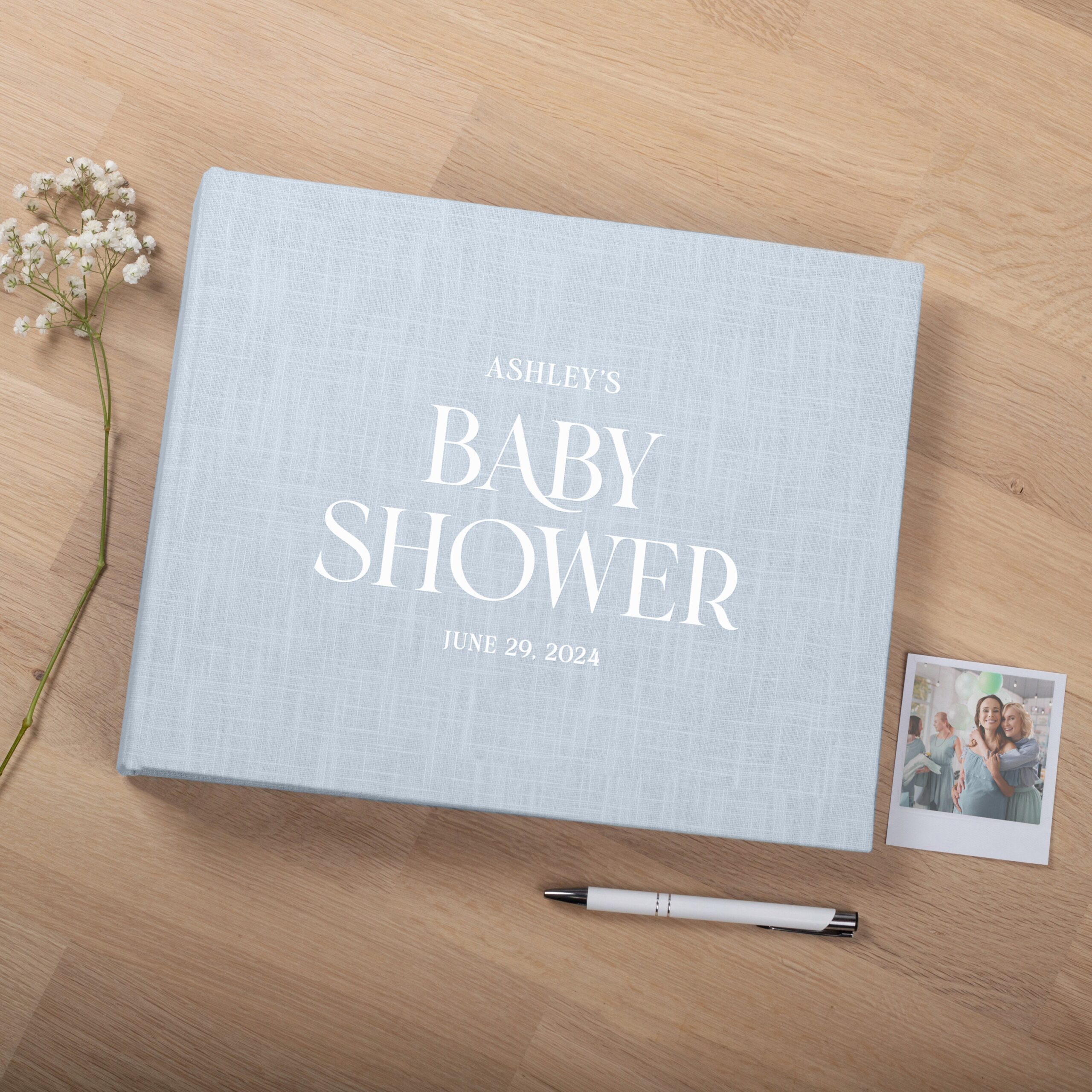 Personalized Baby Shower Guest Book