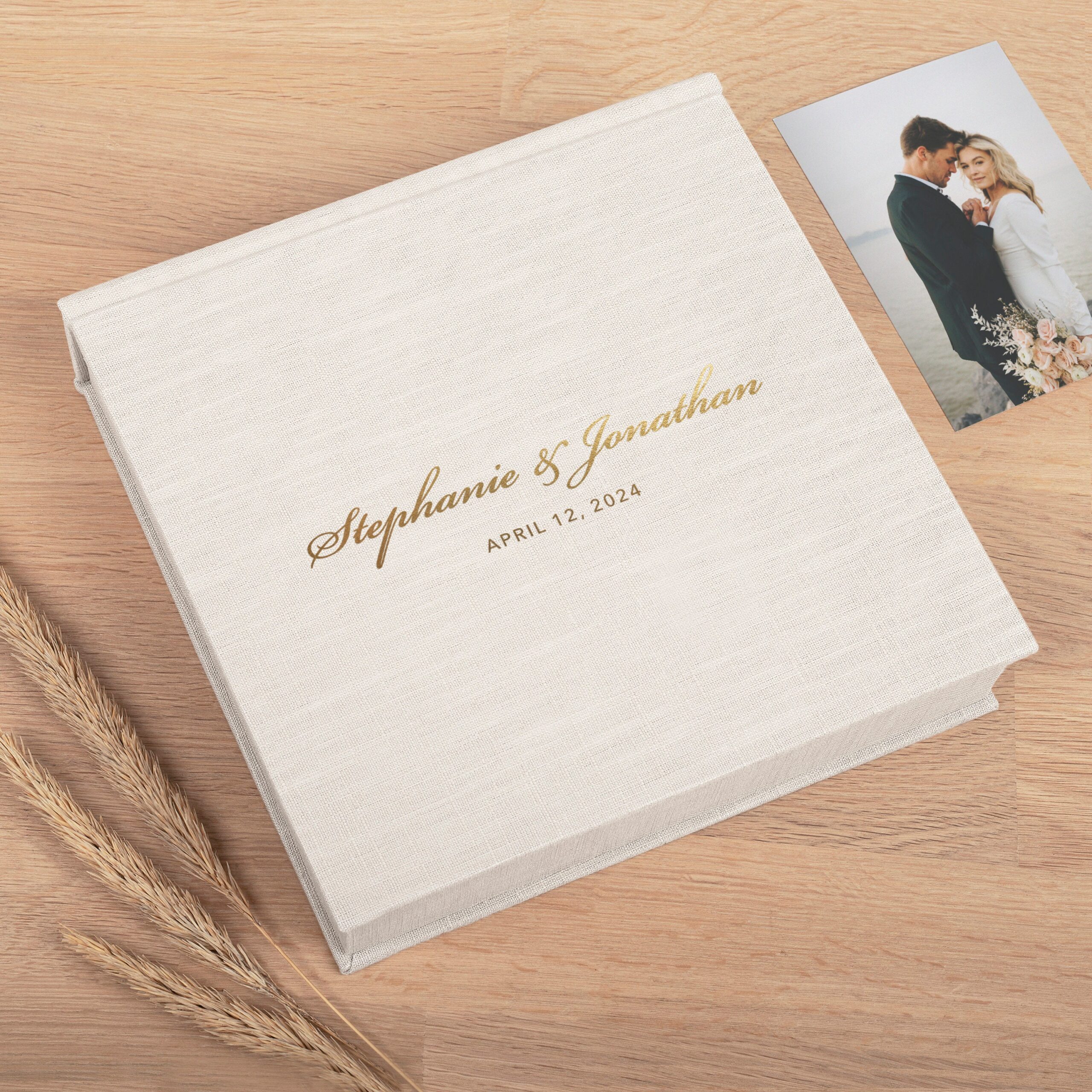 Wedding Keepsake Box | Personalized Custom Memory Box - Image 3