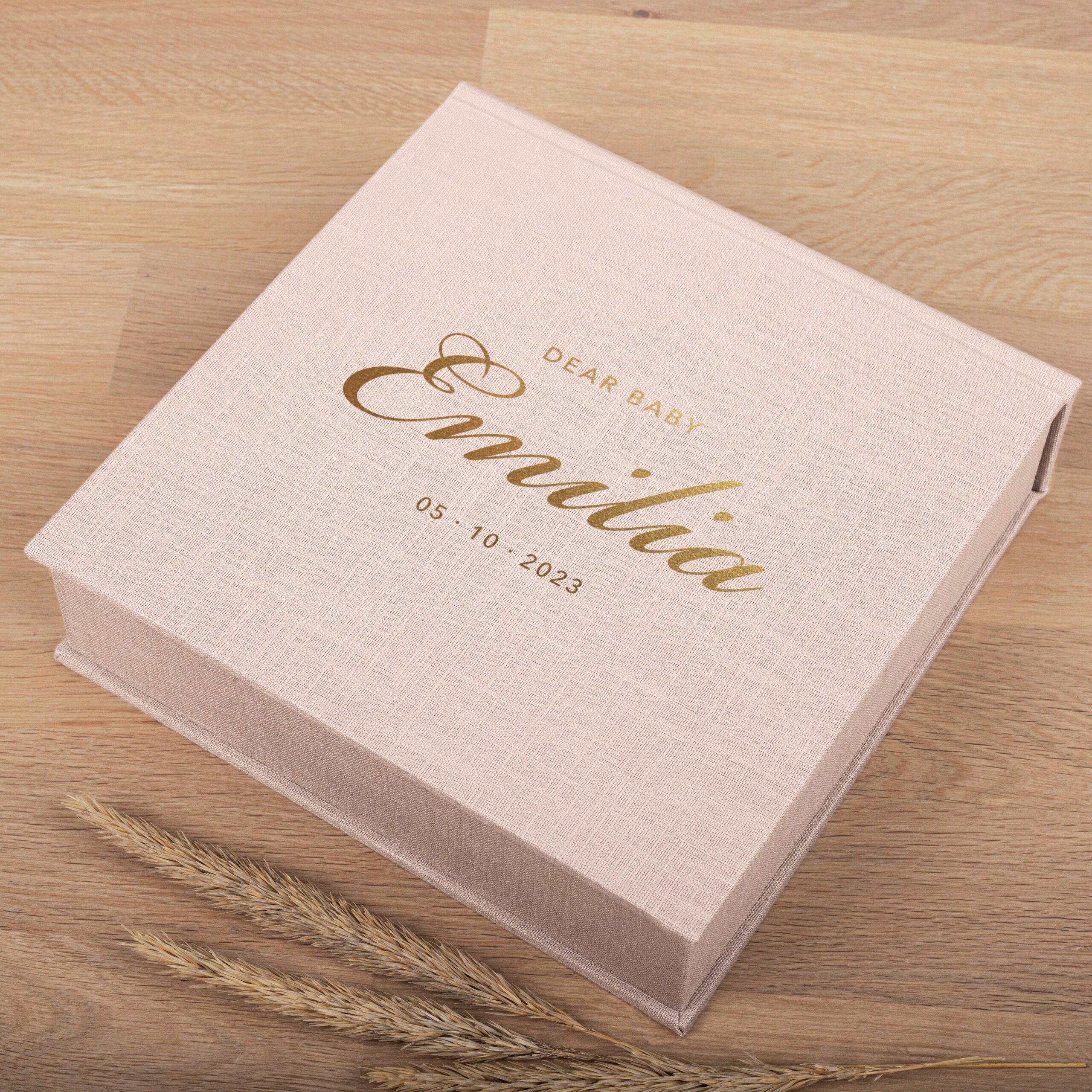 Baby Time Capsule Box | Personalized Baby Keepsake Box #2