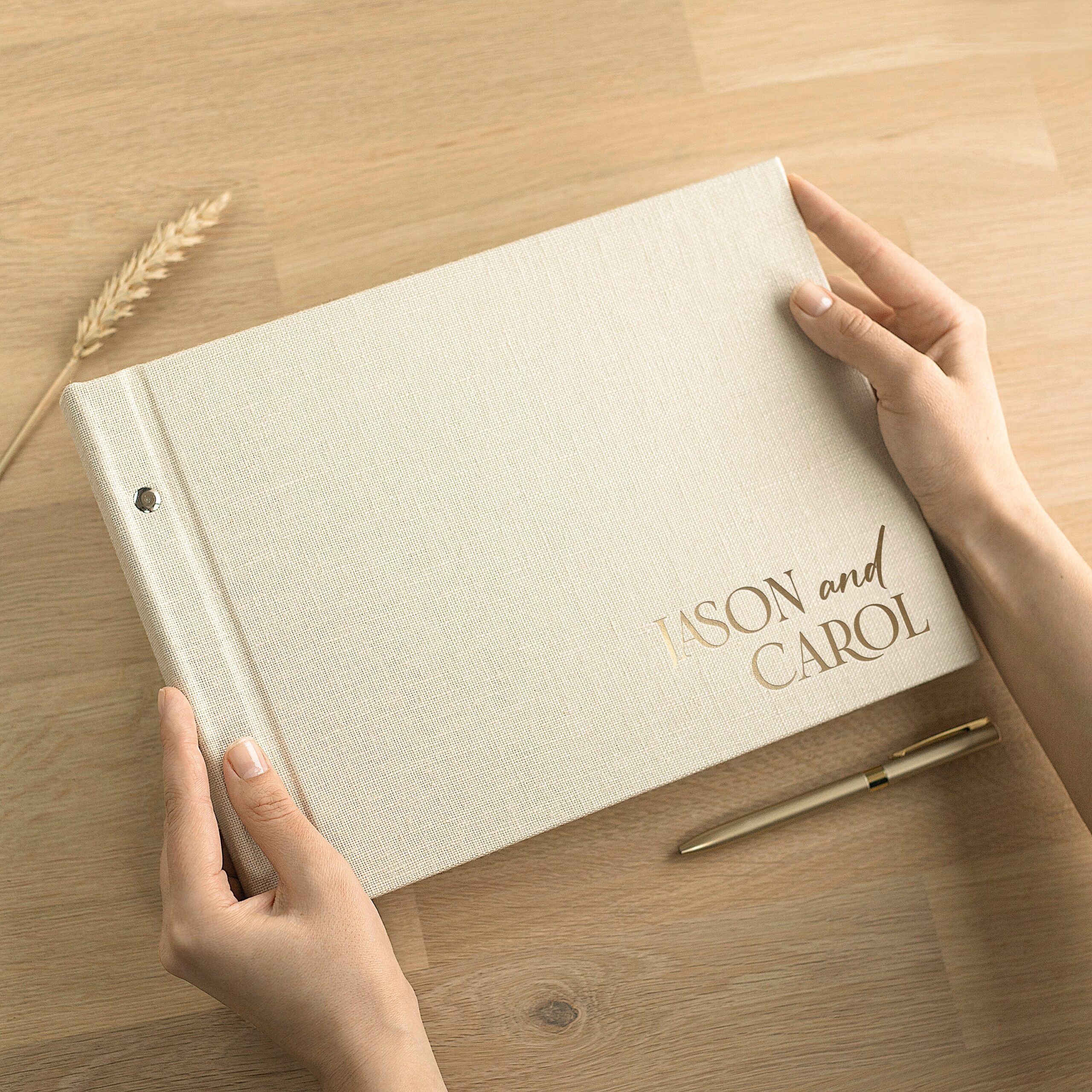 Wedding Guest Book | Blank or Lined Pages #3 - Image 2