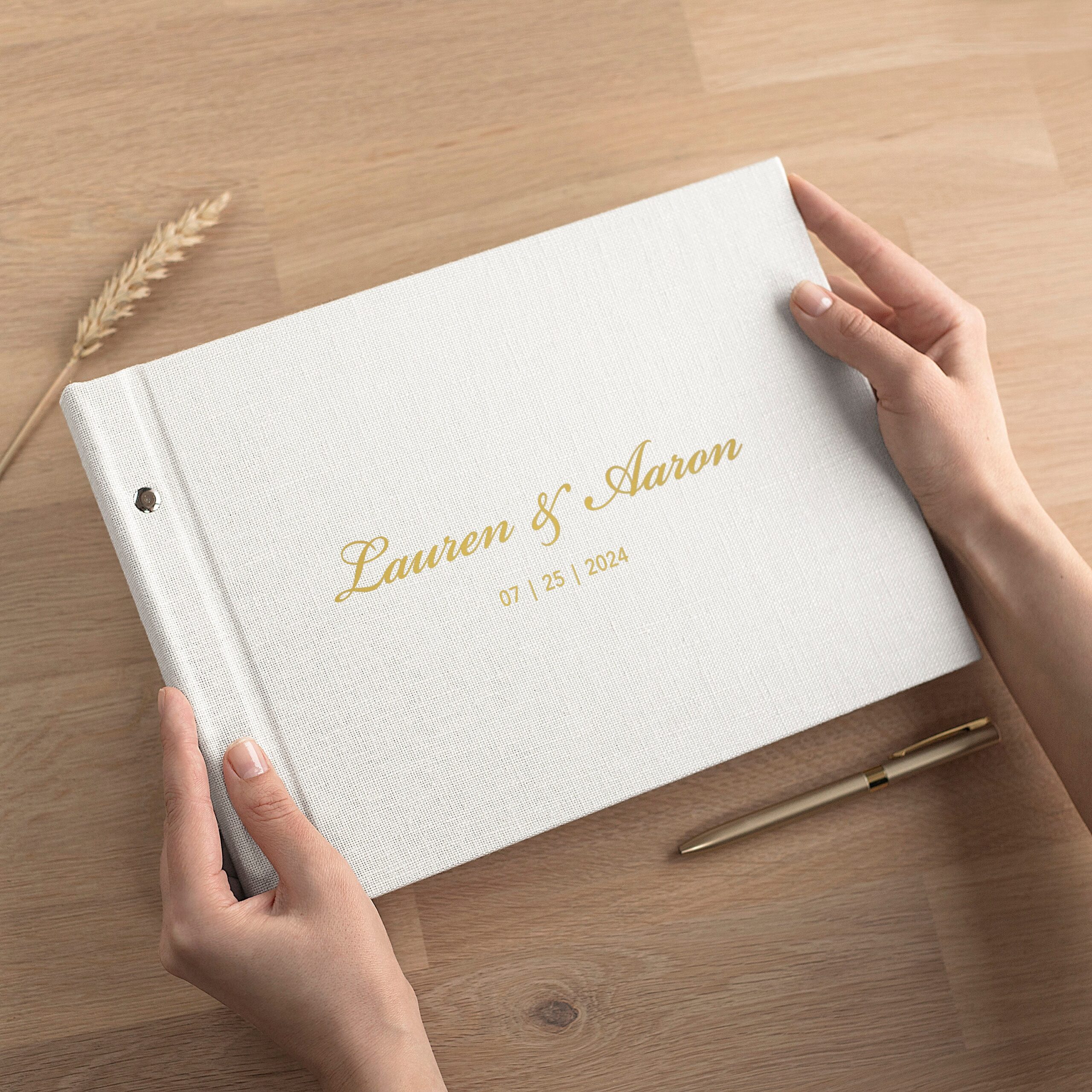 Wedding Guest Book | Blank or Lined Pages #1 - Image 3