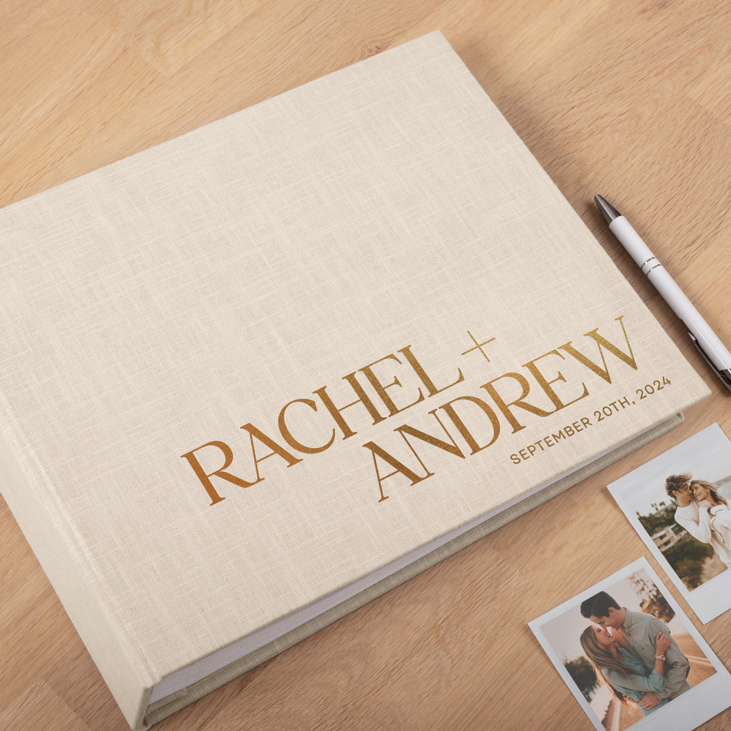 Wedding Guest Book  | Blank or Printed Pages