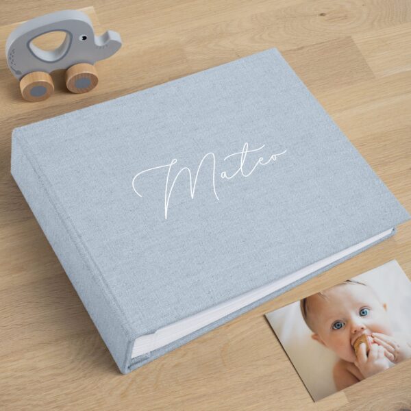 First Years Baby Memory Book | Personalized Baby Photo Album #1