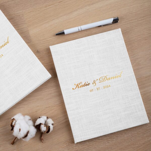 Personalised Wedding Vow Books #1