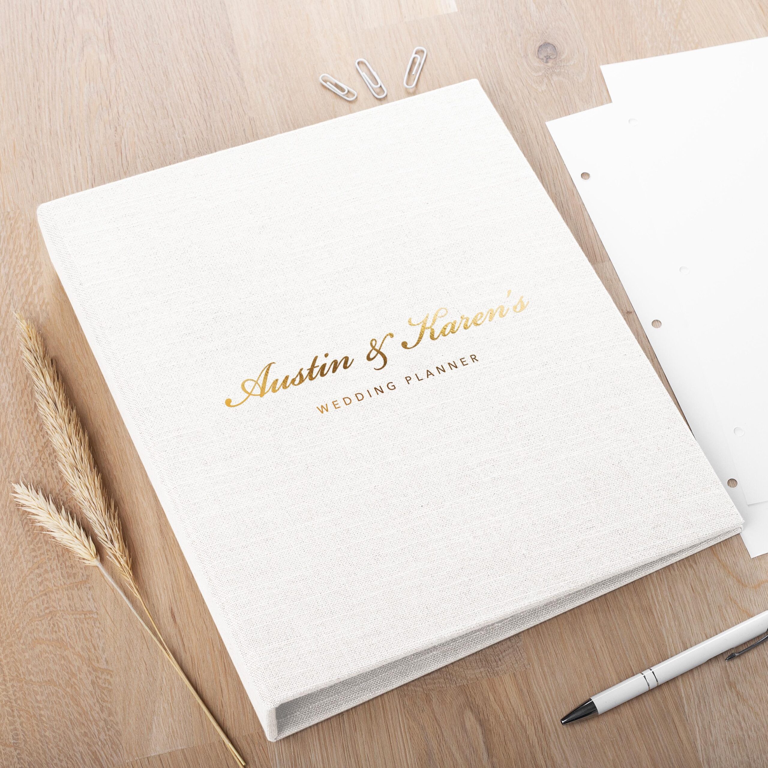 Wedding Planner Ring Binder