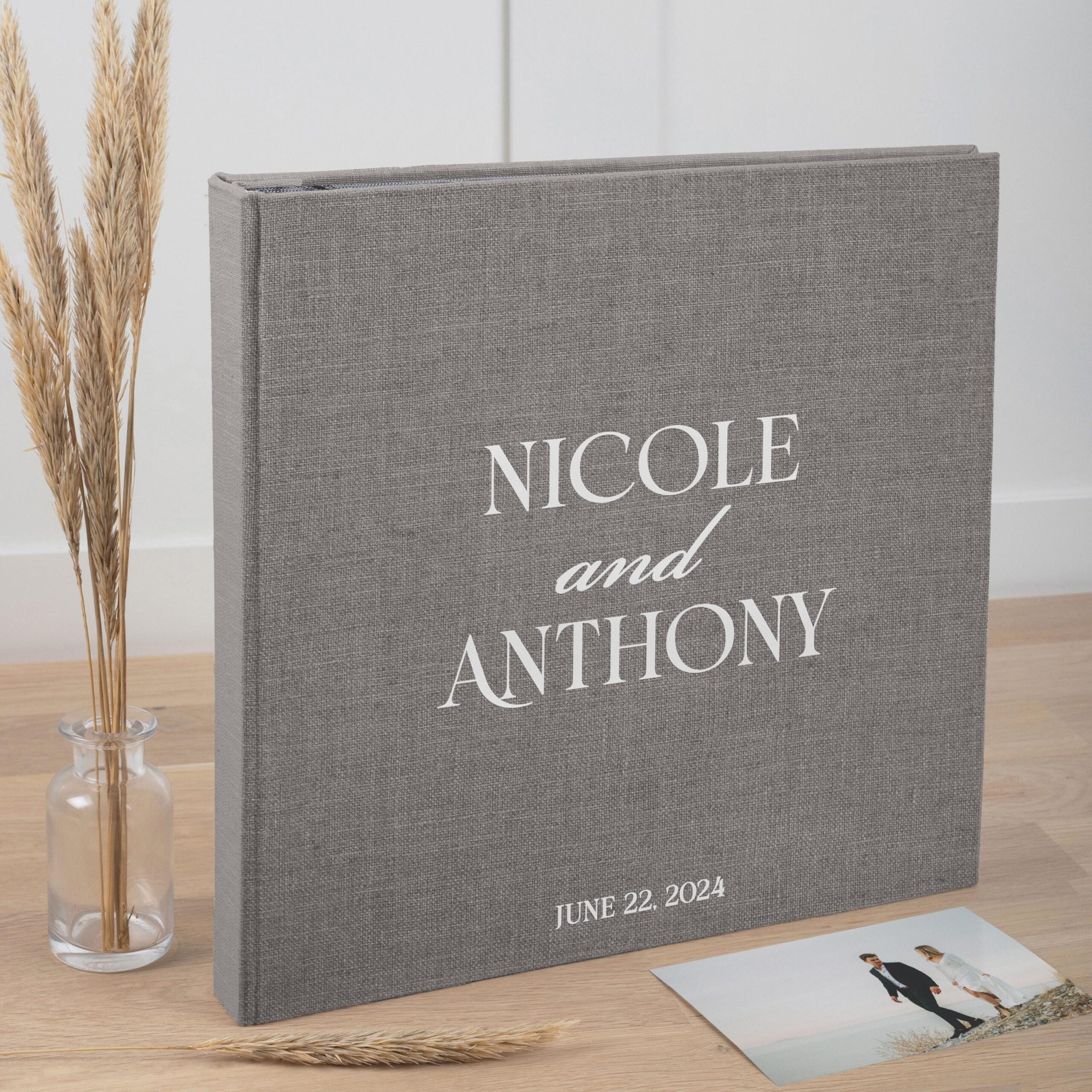 Photo Album with Sleeves for 120-1200 4x6" 10x15cm Photos | Wedding Slip In Album - Image 3