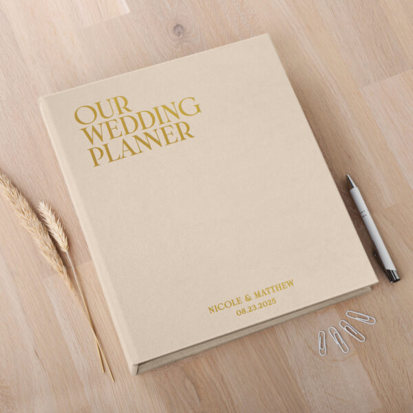 Wedding Planner Ring Binder